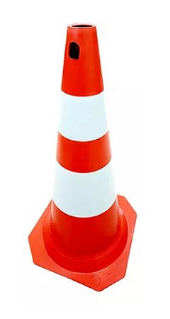 CONES FIT 75 DE ALTURA NÃO VEM AS FAIXAS REFLETIVAS
