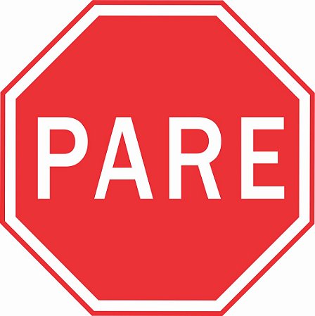 PLACA DE SINALIZAÇÃO 60 X 60