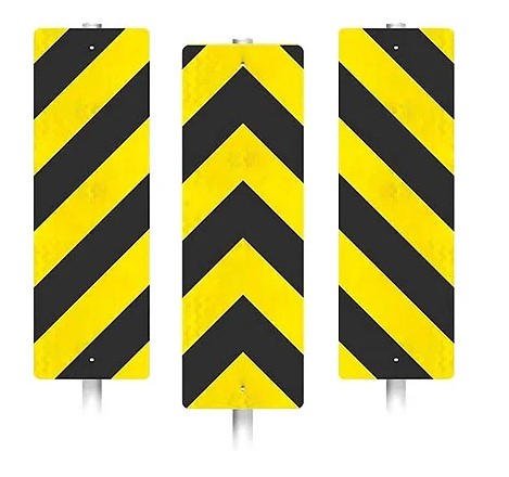 PLACA DE SINALIZAÇÃO 90 X 30 MP1,MP2,MP3