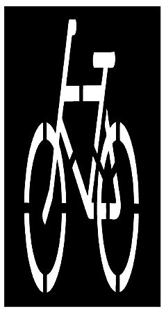 GABARITO BICICLETA  1500 X 600