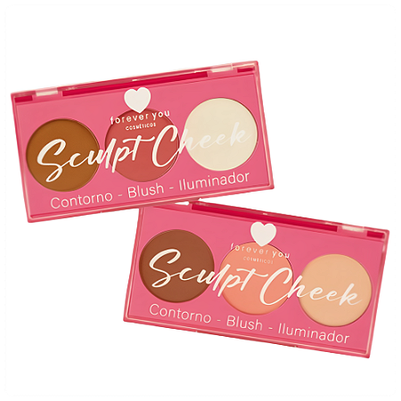 Paleta Pele Sculpt Cheek Forever You