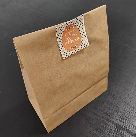 10 Saco Delivery kraft