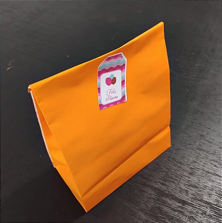 10 Saco Delivery Laranja