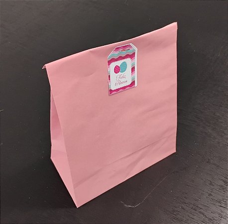 10 Saco Delivery Rosa