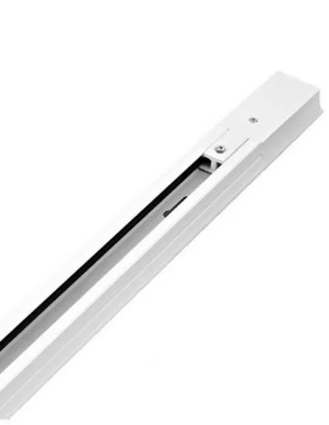 TRILHO PARA SPOT LED COM 1 METRO BRANCO - CTB - BIVOLT