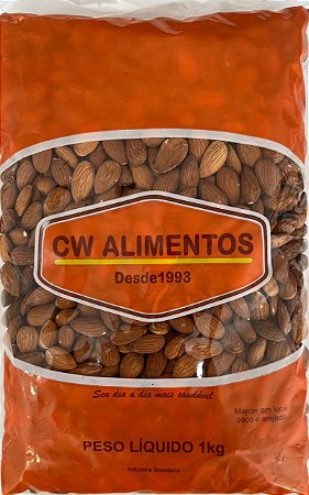 Amêndoa crua 1 kg
