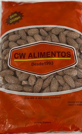 Amêndoa torrada e salgada 500g
