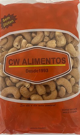 Castanha de caju w1 com sal 500g
