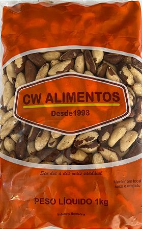 Castanha do pará inteira média 1 kg