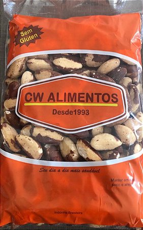 Castanha do pará inteira média 500g