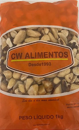 Castanha do pará quebrada 1 kg