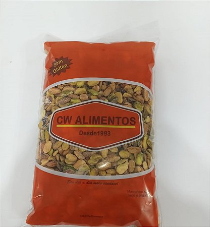 Pistache cru sem casca 500g