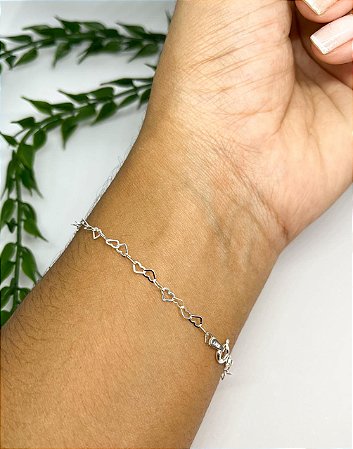 Pulseira Elo Coração