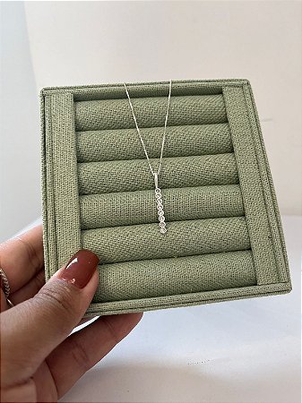 Colar Palito Zirconias