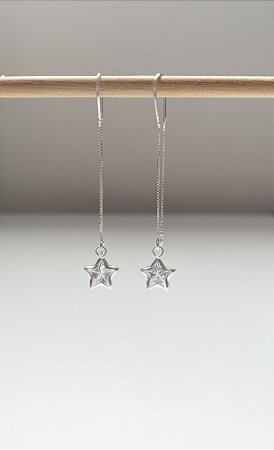 Brinco Estrela Cristal