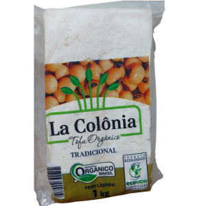 Tofú Fresco Orgânico 400g - La Colônia