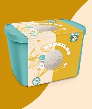 Sorvete Vegano Sabor Creme 1,5L - Mumu