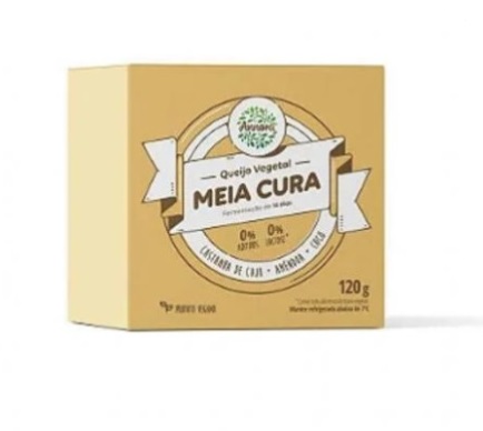 Queijo Vegano Meia Cura 120g - Annora
