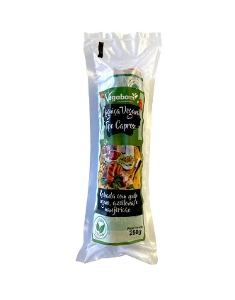 Linguiça Vegana Tipo Caprese 250g - Vegabom