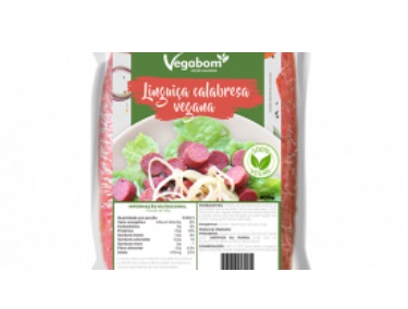 Linguiça Calabresa Vegana 1 Kg - Vegabom