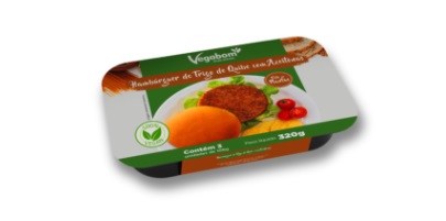 Hamburguer Vegano de Triguilho c/ Azeitonas 320g - Vegabom