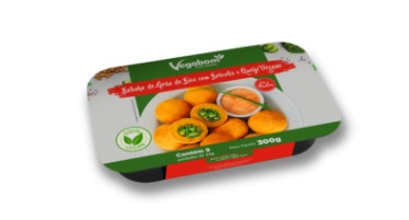 Bolinho de Grão de Bico c/ Brocolis e Queijo 1 Kg - Vegabom