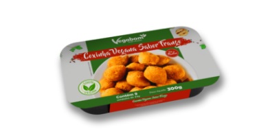 Coxinha Vegana Sabor Frango 1 Kg - Vegabom