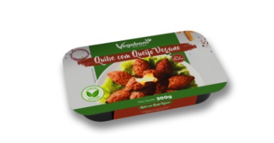 Quibe Vegano c/ Queijo 1 Kg - Vegabom