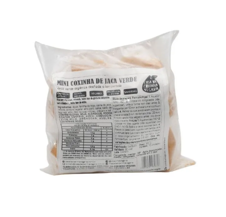 Mini Coxinha de Jaca 300g - Casa da Coxinha