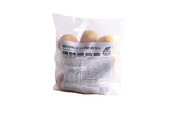 Mini Coxinha de Jaca Sem Trigo 300g - Casa da Coxinha