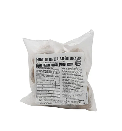 Mini Kibe Recheado de Abobora 300g - Casa da Coxinha