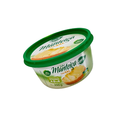 Creme Vegetal Sabor Manteiga 200g - Sora