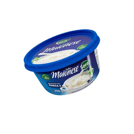 Creme Vegetal Sabor Maionese 200g - Sora