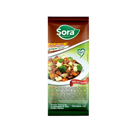 Fatias Carne Vermelha 125g - Sora