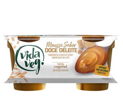 Mousse de Doce de Leite 200g - Vida Veg