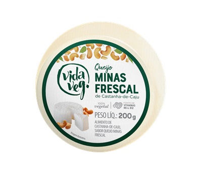 Queijo Minas Frescal de Castanha de Caju 300g - Vida Veg