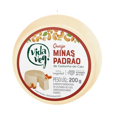 Queijo Minas Padrão de Castanha de Caju 300g - Vida Veg