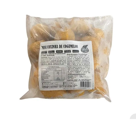 Mini Coxinha de Cogumelo 300g - Casa da Coxinha