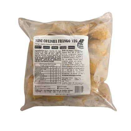 Mini Coxinha de Frango 300g - Casa da Coxinha