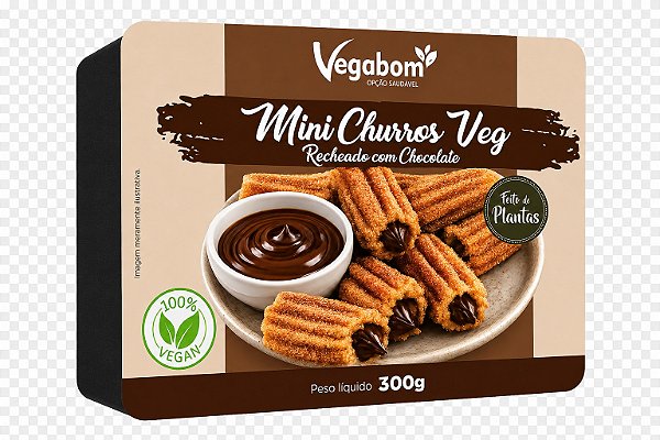 Mini Churros recheado c/ chocolate 300,00