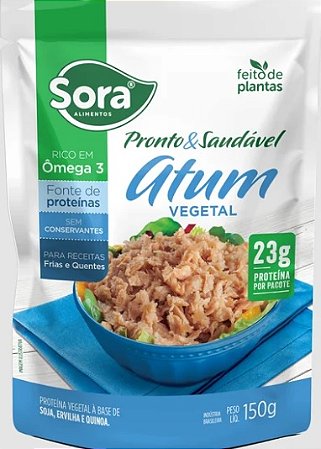 Sora pronto e saudavel atum vegetal 150g