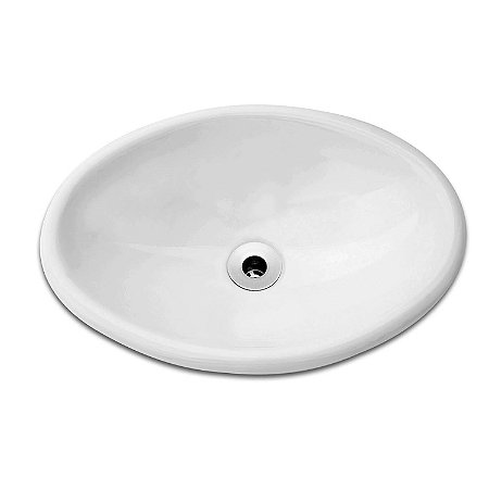 Cuba De Sobrepor Oval 440X312 Sem Mesa E Sem Ladrão Celite - 1101480017300 - Celite