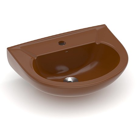 Lavatório Para Coluna 480X405 Furo Central Sem Ladrão Saveiro - 1020070500300 - Celite