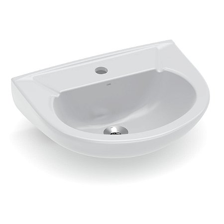 Lavatório Para Coluna 480X405 Furo Central Sem Ladrão Saveiro - 1020070770300 - Celite