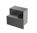 Acabamento Para Registro Base Deca - Linha Madrid - Cinza - Wj-4916-Md-Cz - Jiwi
