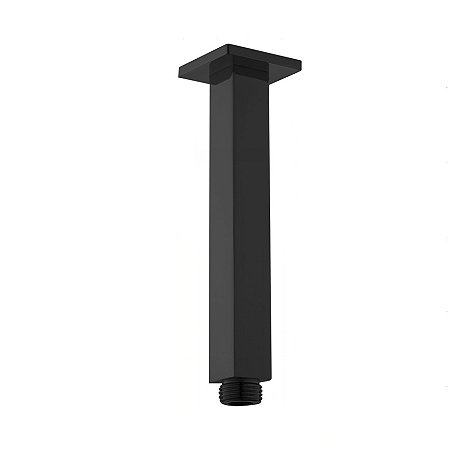 Braço Para Chuveiro De Teto - Quadrado - Black - Wj-Bct-Q-Bl - Jiwi