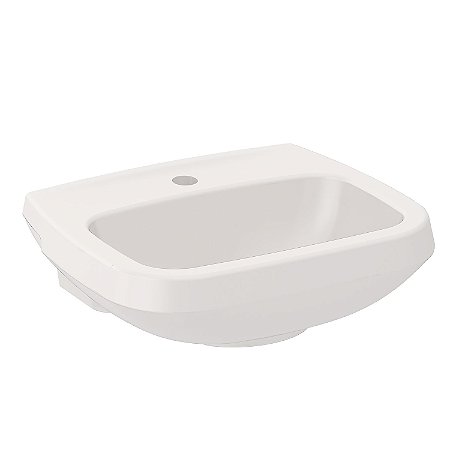 Lavatório Para Coluna 495X410 Furo Central Sem Ladrão City - 1200010591300 - Celite