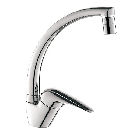 Misturador Monocomando Para Cozinha De Mesa Bica Alta Giratória   - Wj-2265-To-Cr - Jiwi