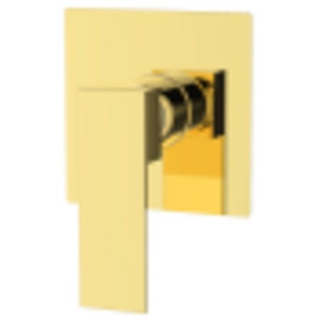 Acabamento Monocomando De Chuveiro Madrid Para Base Deca - Gold - Wj-4994-Md-Gd - Jiwi