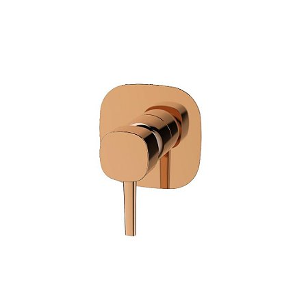 Acabamento Para Monocomando De Chuveiro Base Deca - Rose-Gold - Wj-4994-Mo-Rg - Jiwi